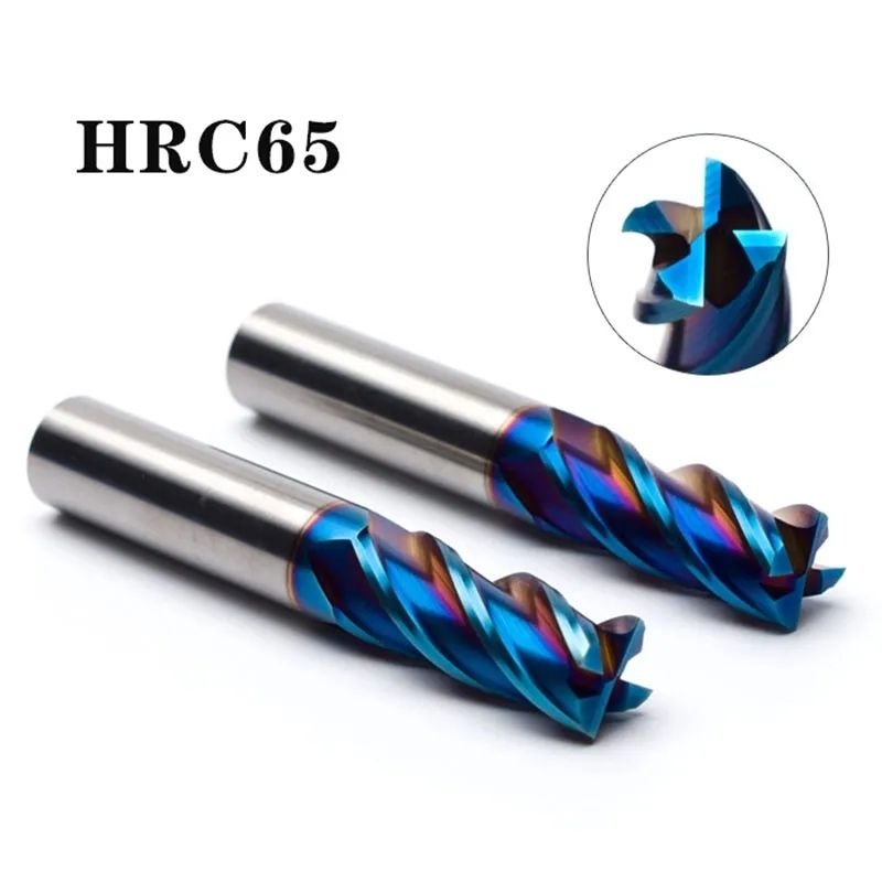 endmil carbide HRC65