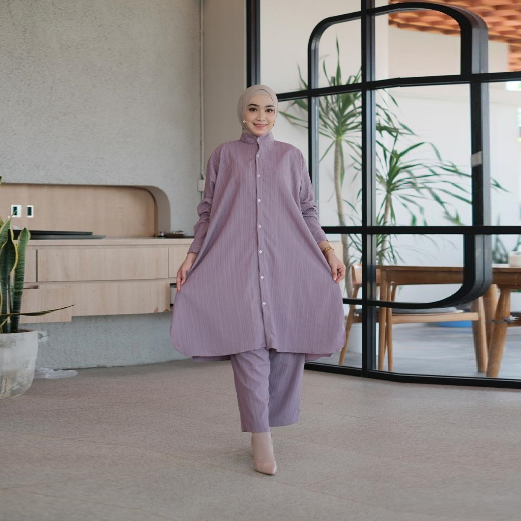 SET LADY CRUSH JUMBO LD 140 CM XXXXL-XXXXXL / Dolad Andosian / ONE SETELAN TEBAL WANITA SUPER PREMIU