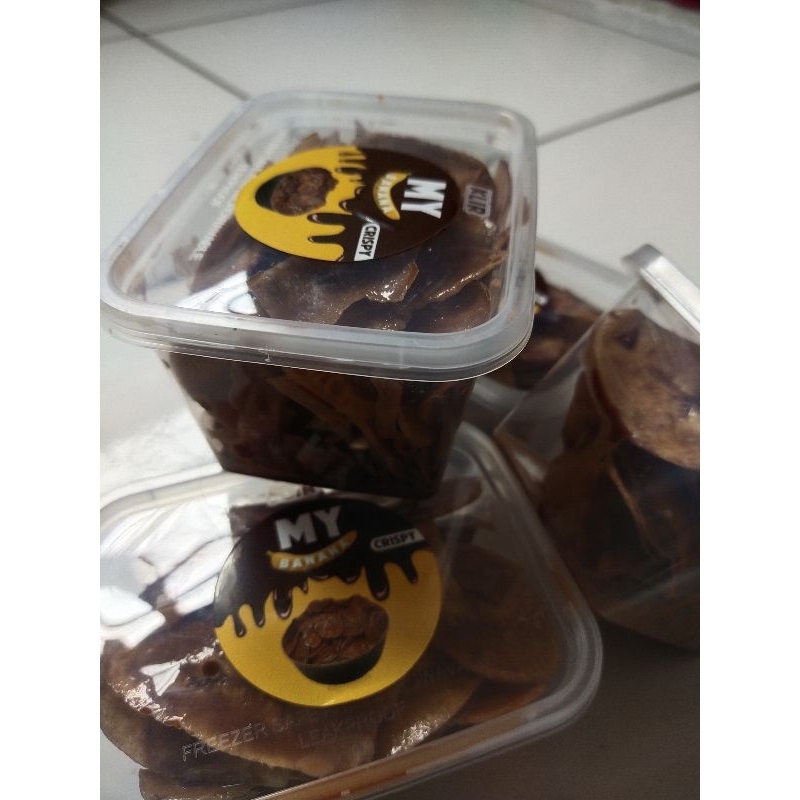 

kripik pisang coklat lumer Crounch crispy 250gr