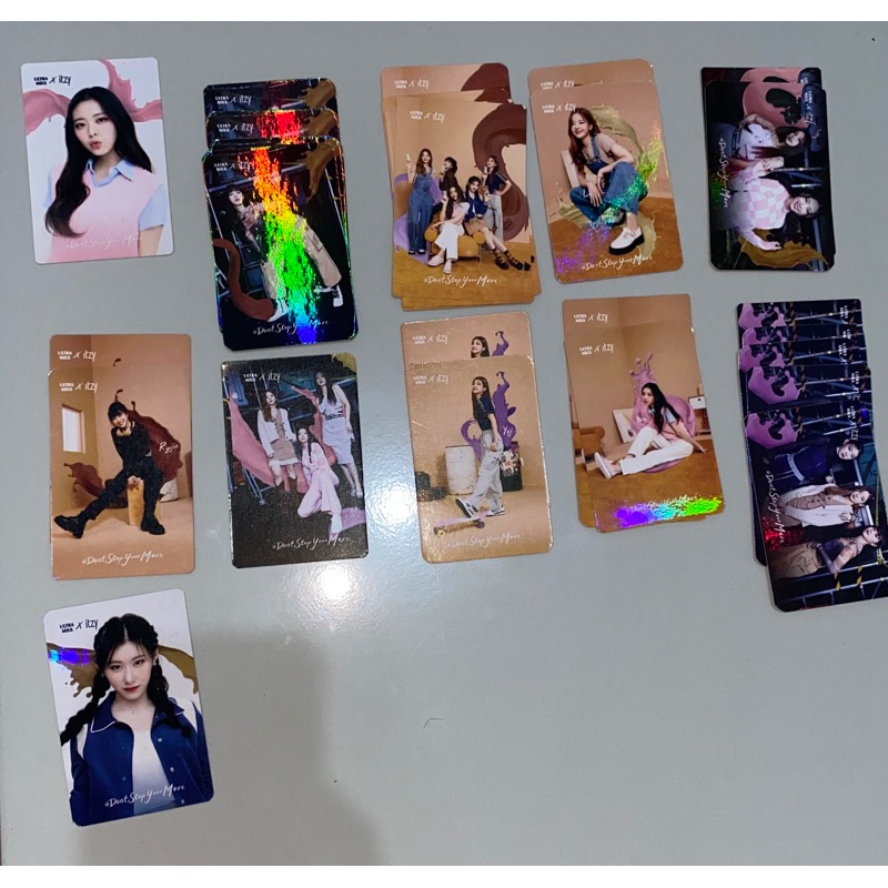 Photocard Itzy Ultra Milk