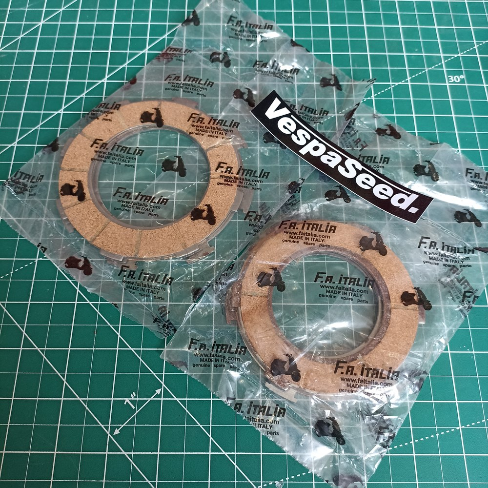 Kampas Kopling Vespa Original FA Italia Per 6 Per 7