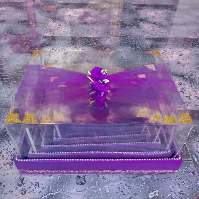 Box Hantaran isi 5/kotak Seserahan isi 5/Kotak nikahan/box nikahan/Box kue