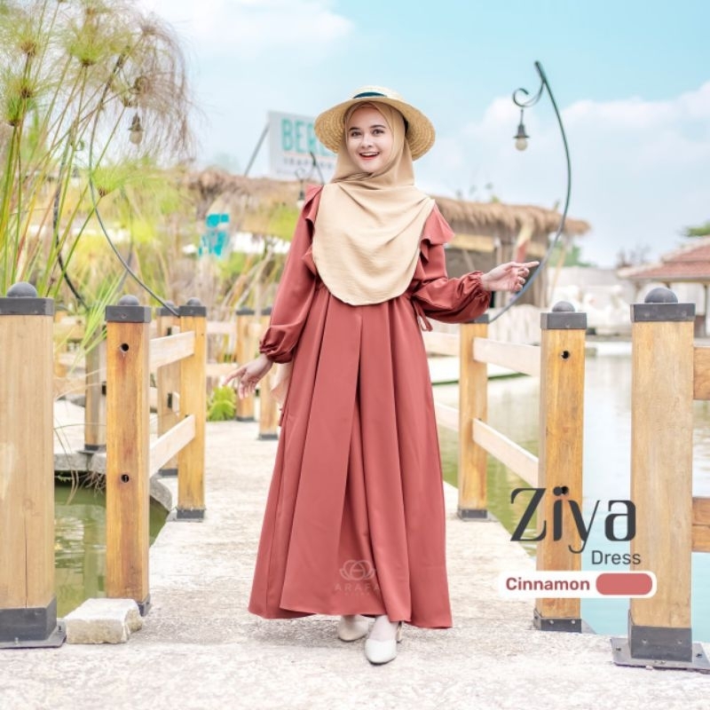 Ziya dress gamis casual by Arafa hijab