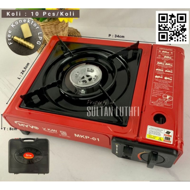 KOMPOR PORTABLE 2IN1