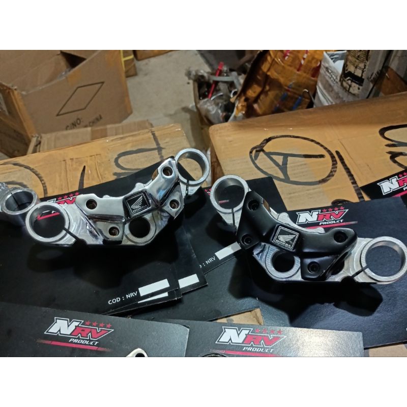 SEGITIGA T ATAS SHOCK DEPAN NINJA CNC R RR DAN INPORT/SEGITIGA FORK DEPAN CNC NINJA R RR