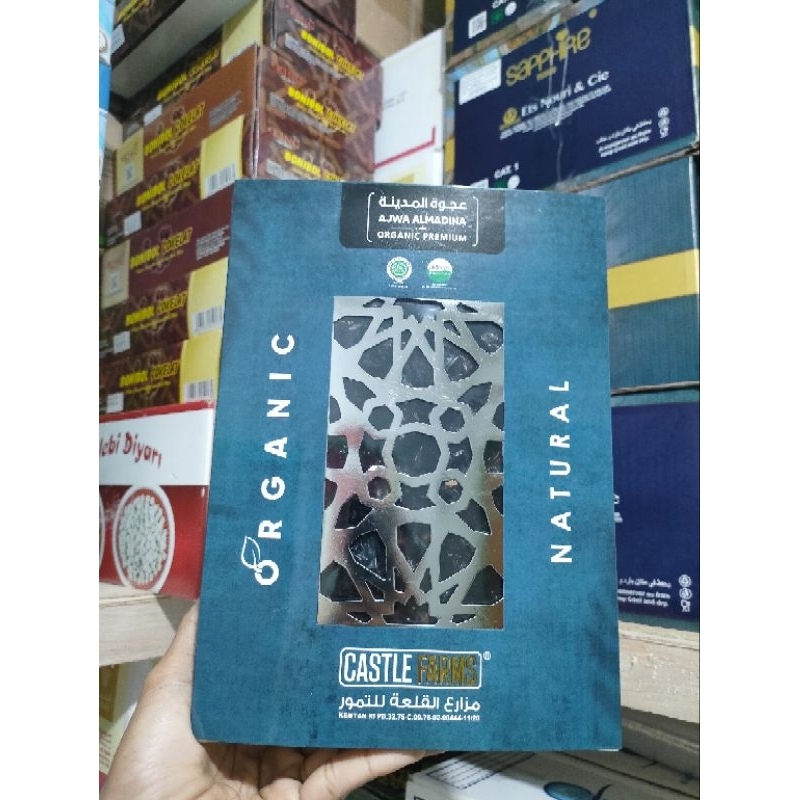 

Ajwa Organik Castle Farm 1kg Kemasan Baru Ekslusif