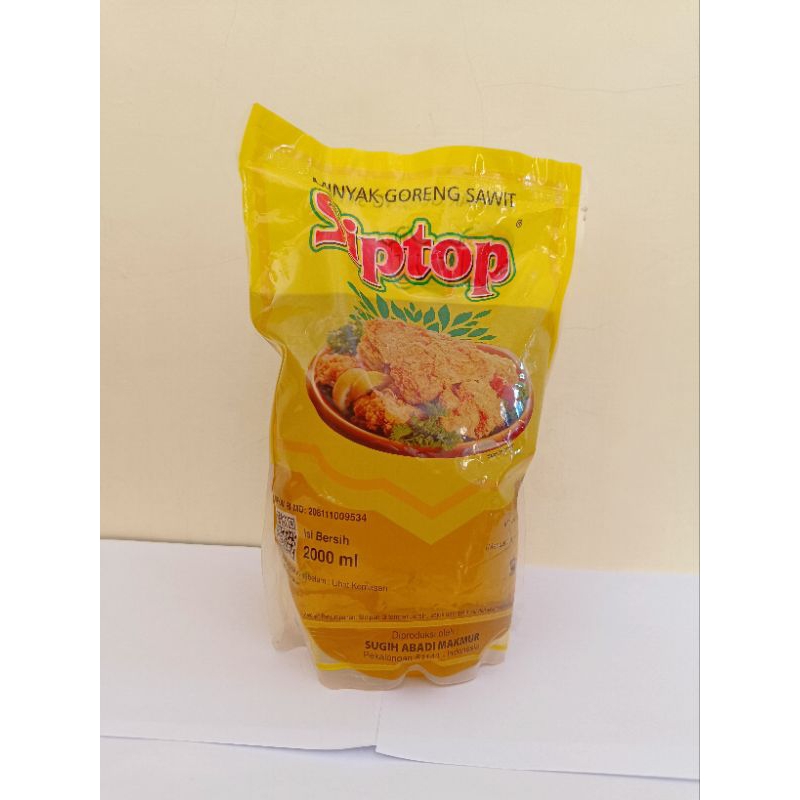Minyak goreng SIPTOP 2 LITER