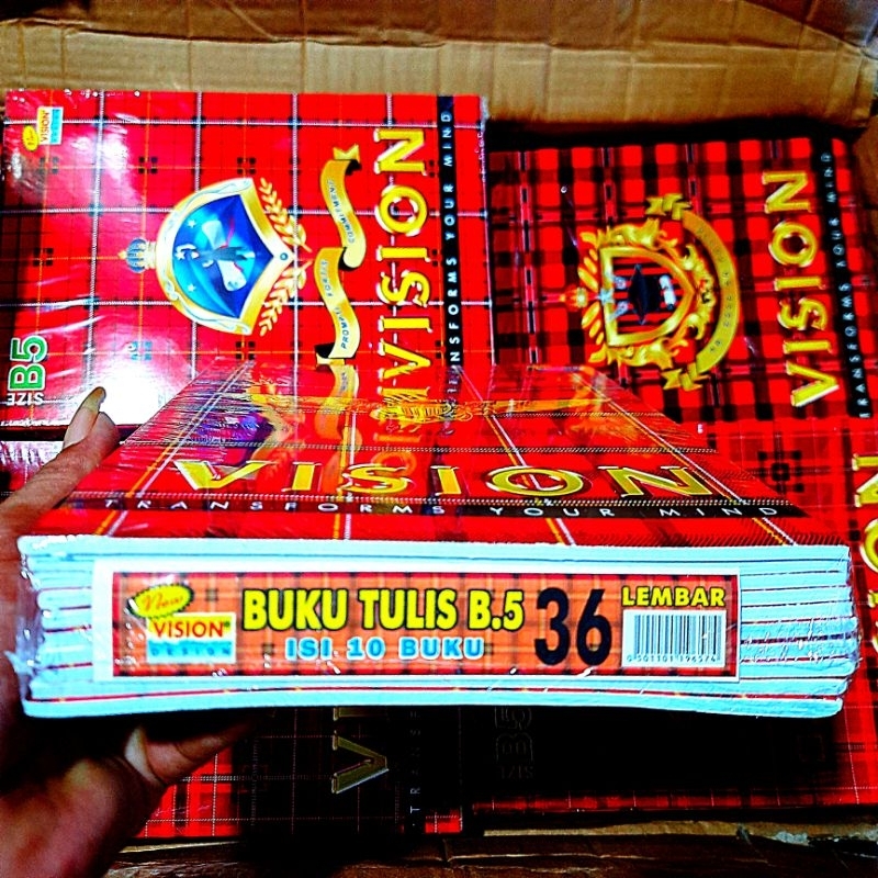 

BUKU BIG BOSS VISION 36 LEMBAR 1 PAK ISI 10 BUKU