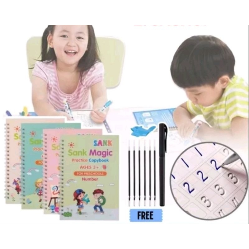 

sank magic book set pena Refill pulpen