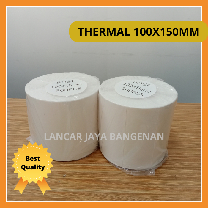 

Label barcode thermal 100x150 500pcs