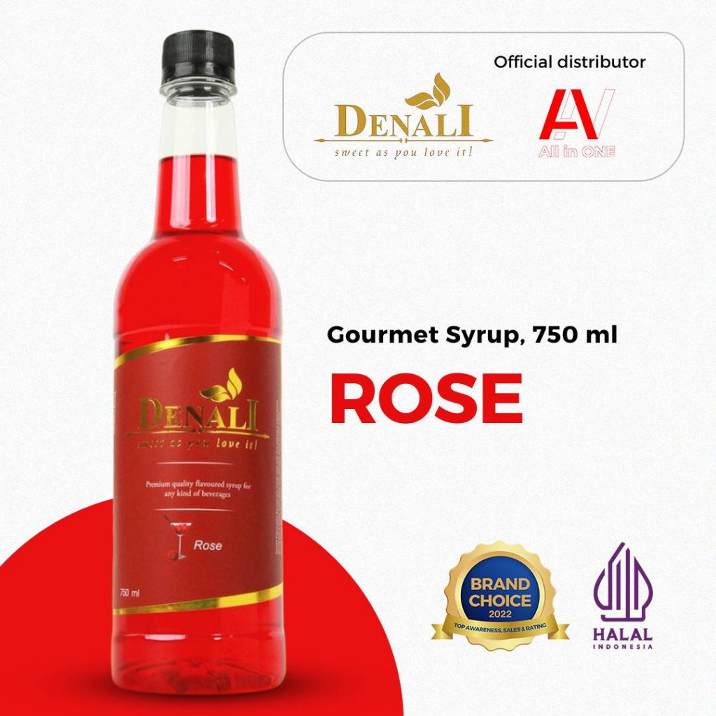 

Syrup Denali 750 ml - Rose