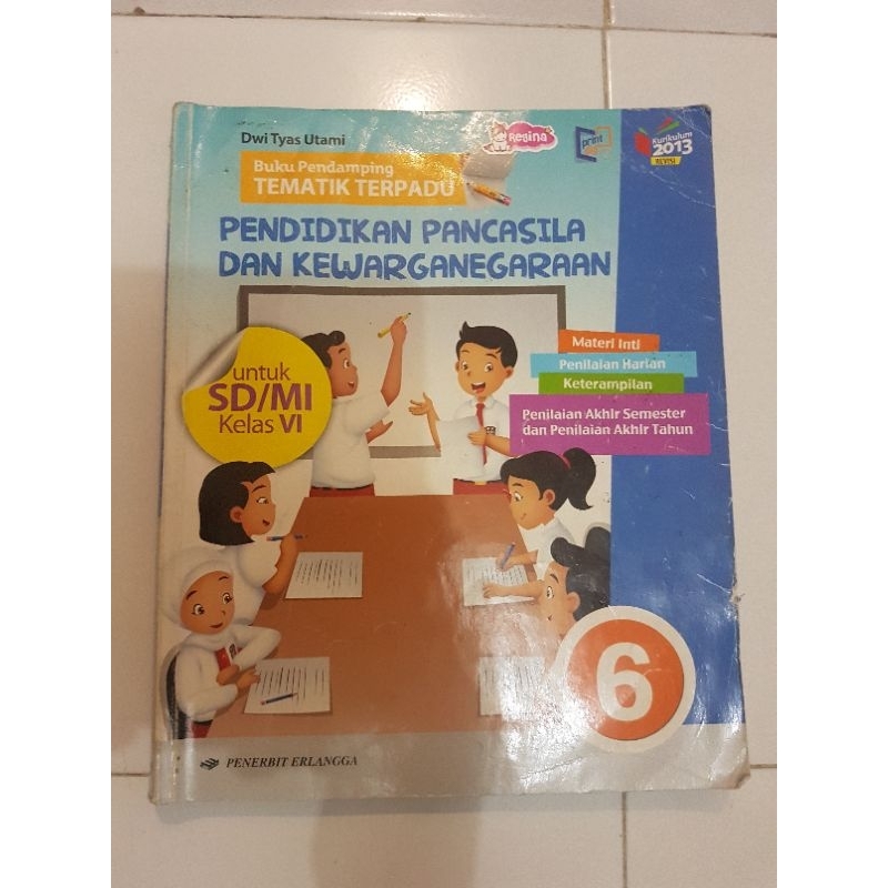 

Buku pendamping tematik terpadu ppkn 6