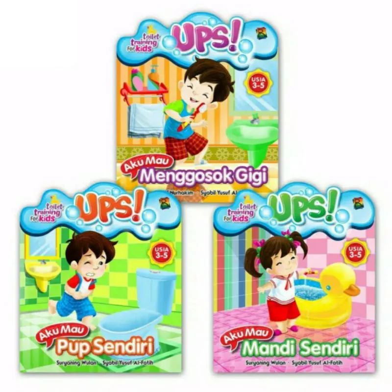 Buku cerita anak- Toilet Training For Kids