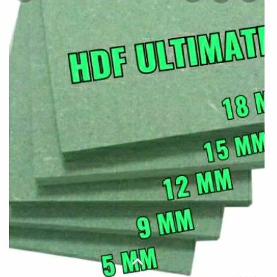HDF / HMR papan hijau 3 mm