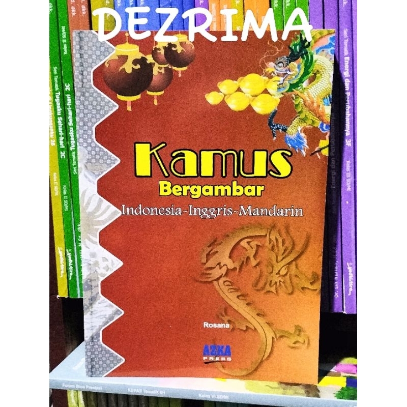 Kamus Bergambar Indonesia Inggris Mandarin