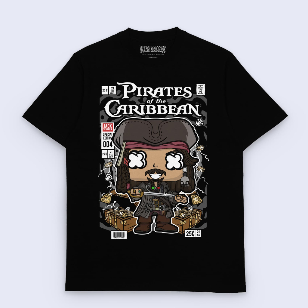 Jack Sparow Pirates Of the Caribbean regular T-shirt