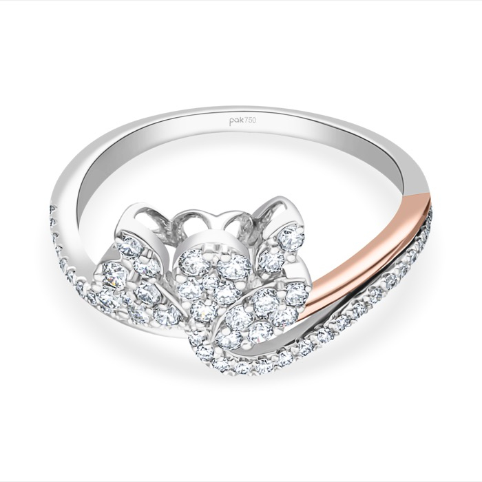 Passion Jewelry Cincin Berlian Wanita - CWF2529