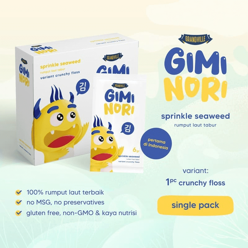 

[SPESIAL] Grandville Gimi Nori Rumput Laut Tabur Floss Single pack