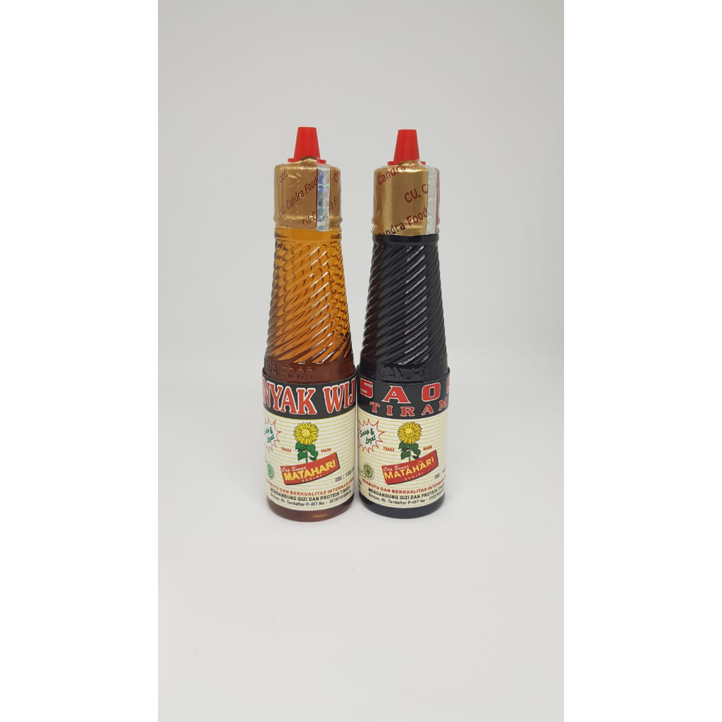 

PAKET EKONOMIS 2PCS UKURAN 100ML MINYAK WIJEN & SAOS TIRAM