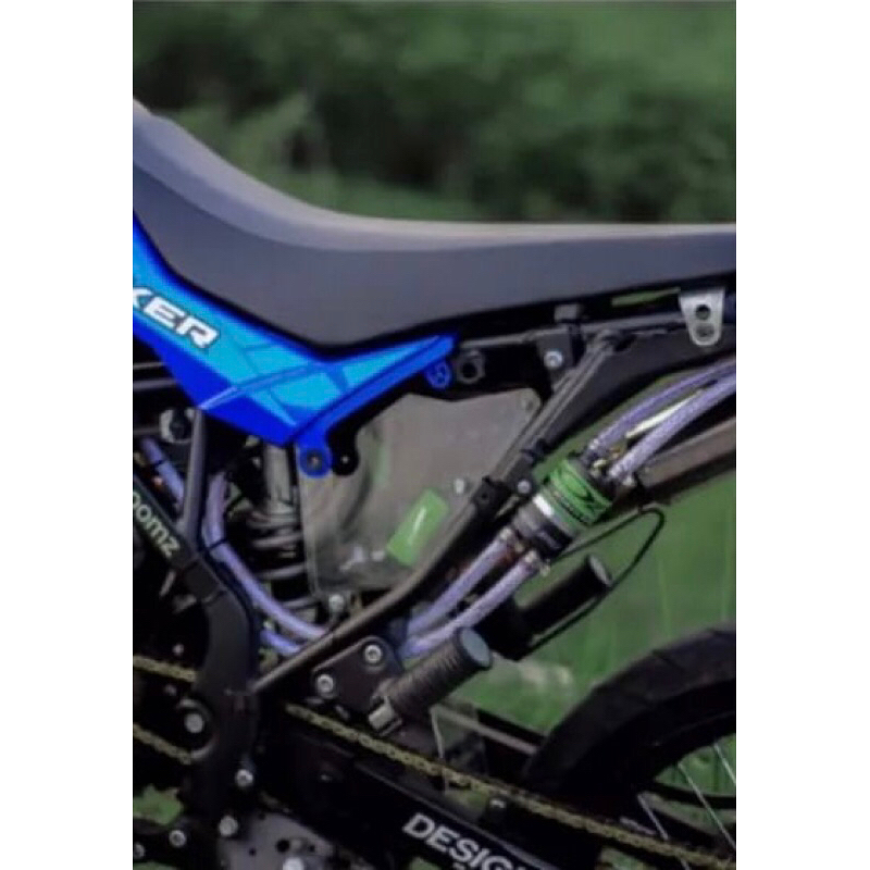 TUTUP FILTER UDARA KLX TUTUP BOX FILTER KLX D-TRACKER AKRILIK