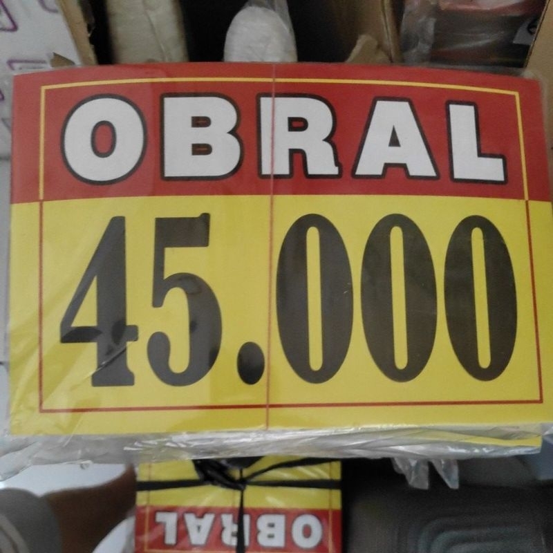

Kertas obral harga