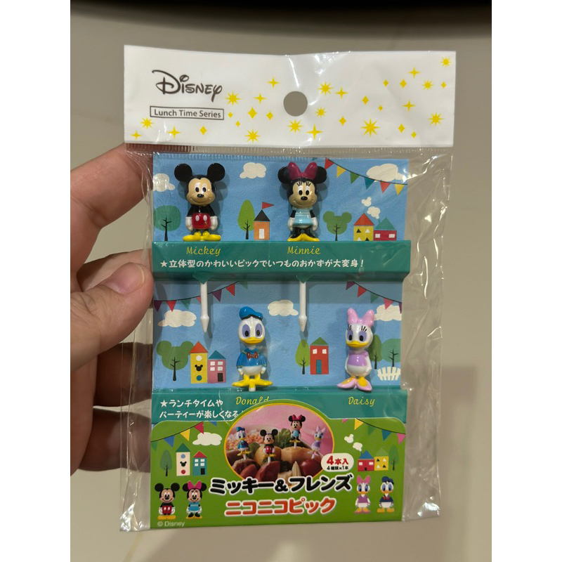 Food Pick/Tusukan Bento Mickey Minnie Disney