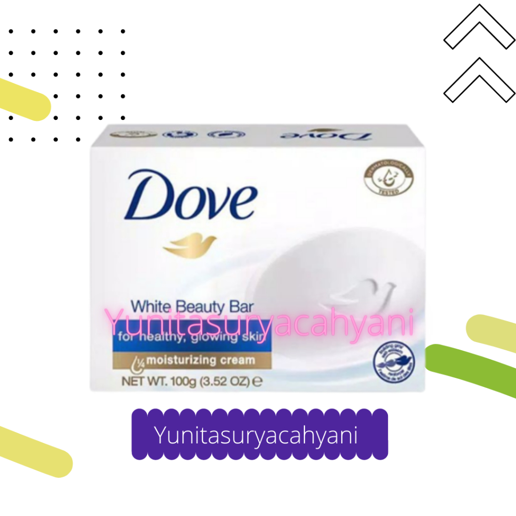 SABUN BATANG DOVE WHITE BEAUTY BAR 100gr ORIGINAL