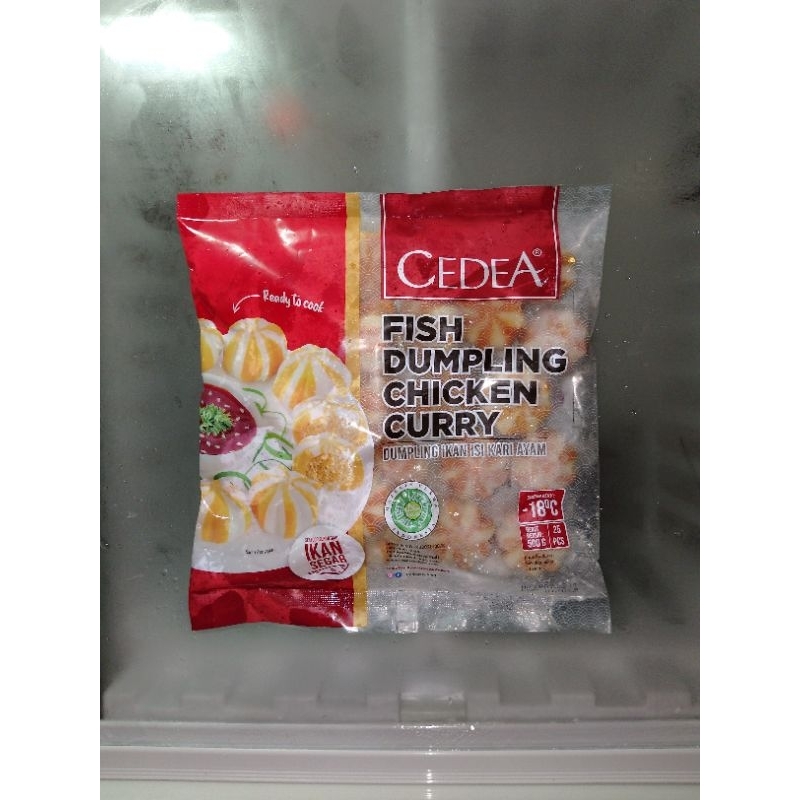 

Cedea Fish Dumpling Chicken Curry 500Gr (isi 25 Pcs) Dim Sum