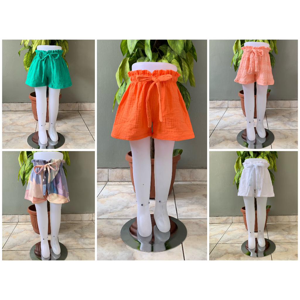 Hot Pants Anak Perempuan/Celana Pendek Anak Perempuan/Celana Pendek Motif Anak Perempuan/Celana Pend