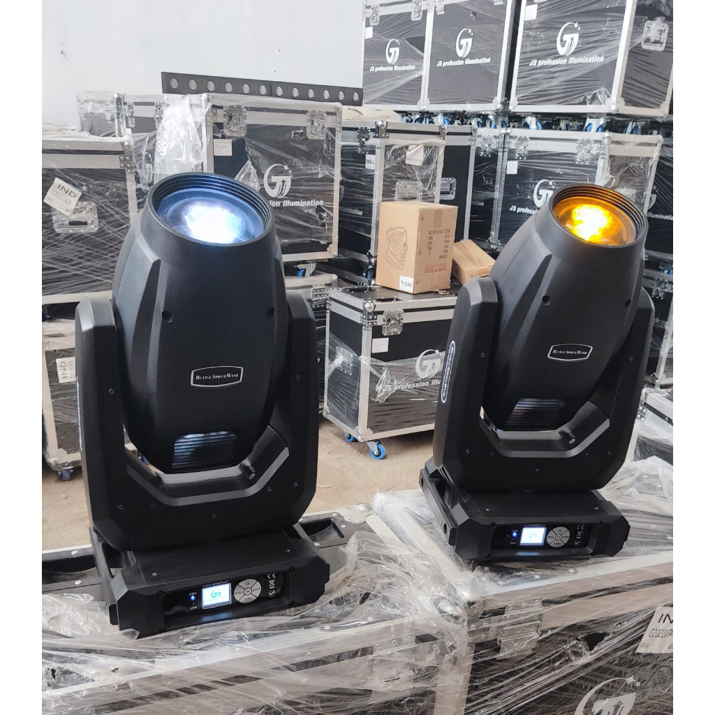 Beam 380 Watt - Moving Head Beam 380Watt Sepasang + Hardcase