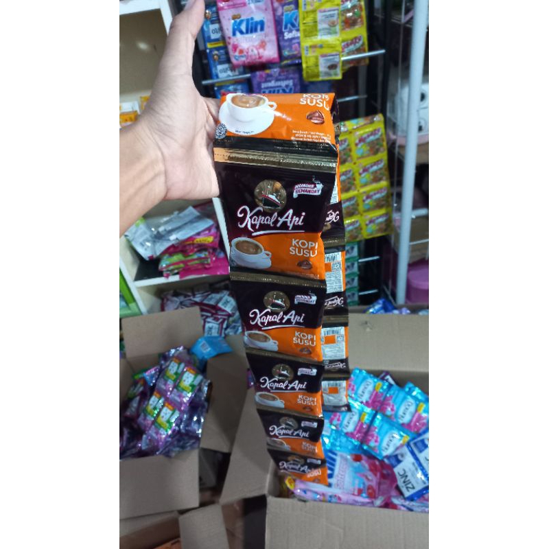 

Kapal api susu(isi10pcs)