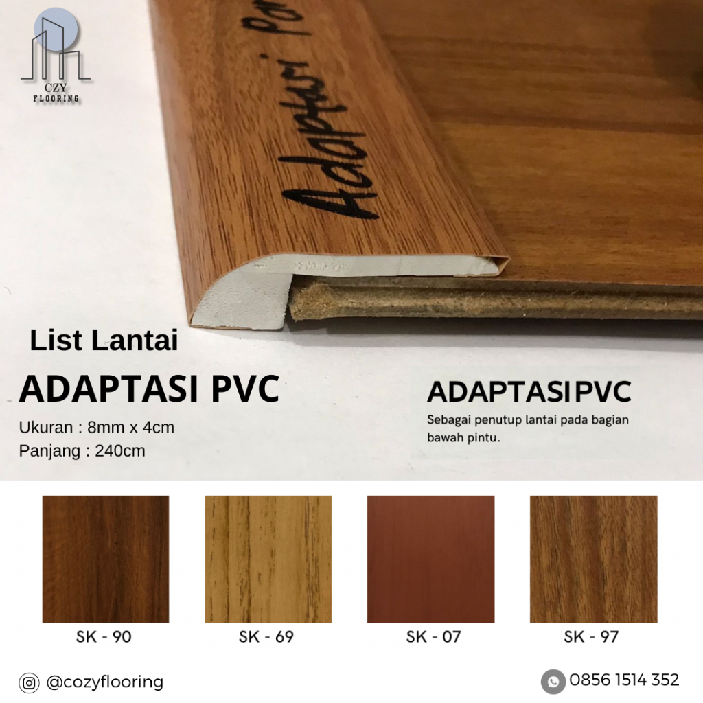Adaptasi Parket PVC untuk Aksesoris Lantai