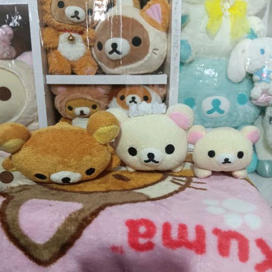 Boneka Rilakkuma Korilakkuma Rebahan