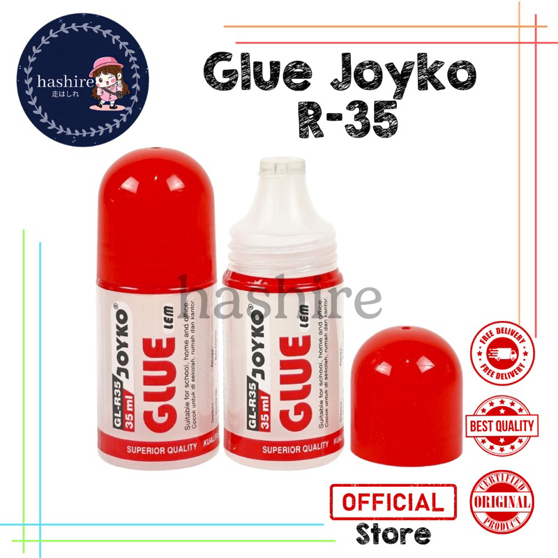 

Lem Cair Perekat Kertas Liquid Glue Joyko GL-R35 (35ml)