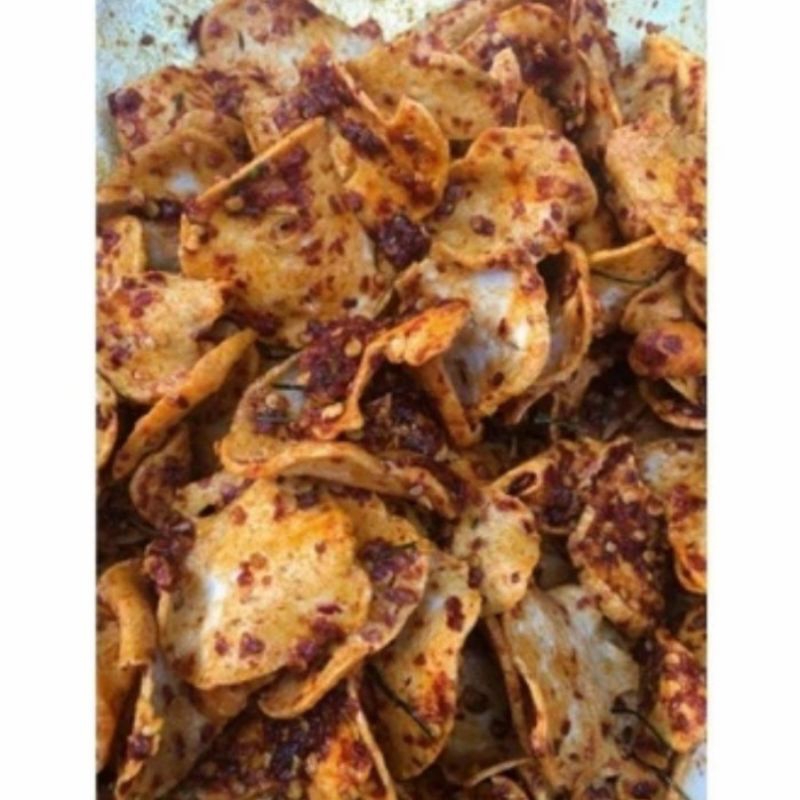 

KERIPIK BASRENG BUMBU BASAH DAUN JERUK