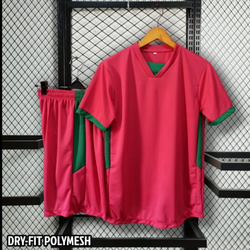 BASIC PRO SERIES STELAN JERSEY FUTSAL JERSEY BOLA LARVA APPAREL HIJAU BOTOL PUTIH GOLD ORIGINAL