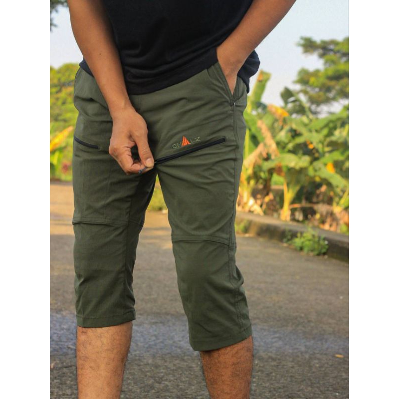 Celana GHALZ 7/8, celana GYM , Celana sepeda, gunung  ARMY