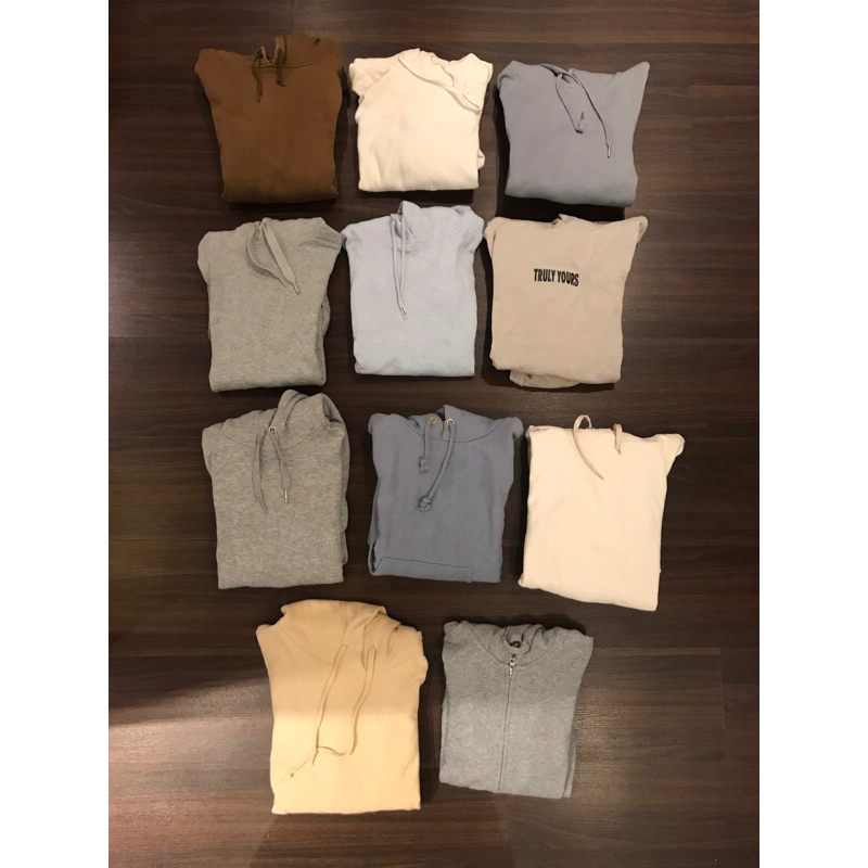 borongan hoodie uniqlo