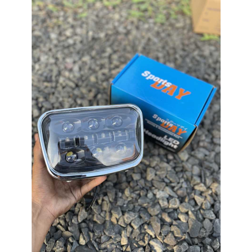 daymaker kotak oval rx king set batok lampu daymaker rx king set