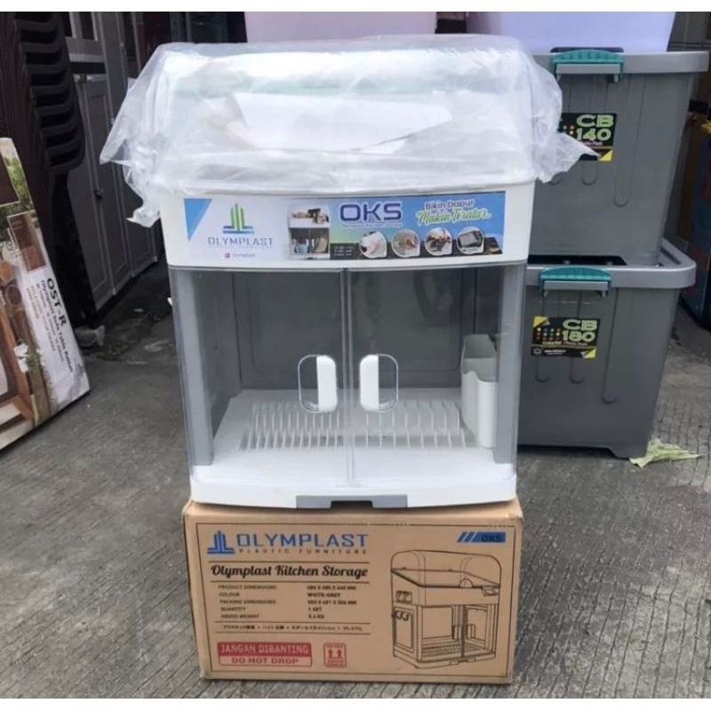 Rak Piring/ Rak Dapur/ Rak Meja OKS Olymplast Kitchen Set