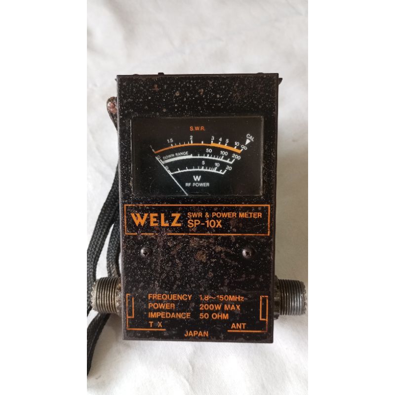 SWR & POWER METER WELZ SP-10X