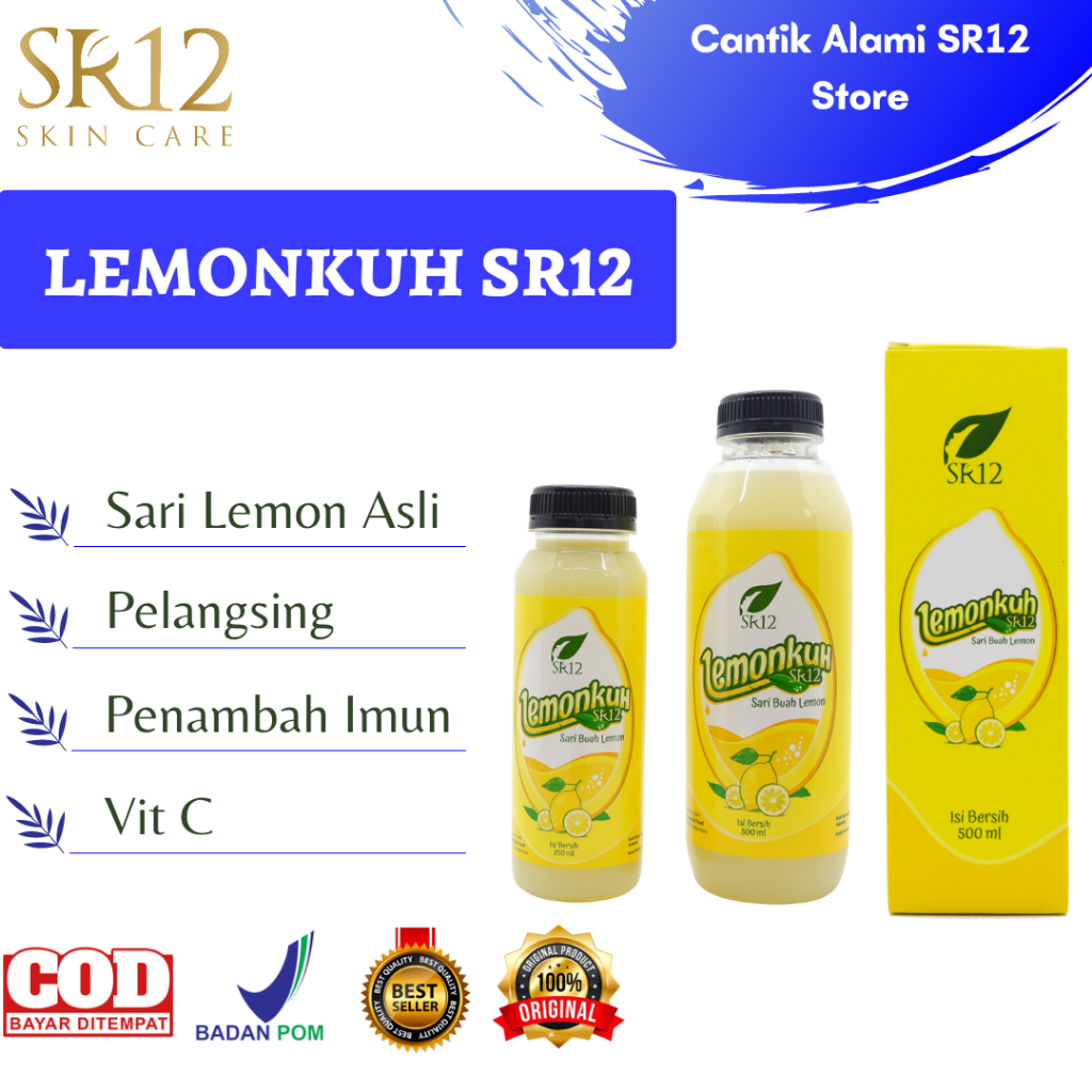 

LEMON ASLI SR12 / LEMONKUH SR12 / Pelangsing alami