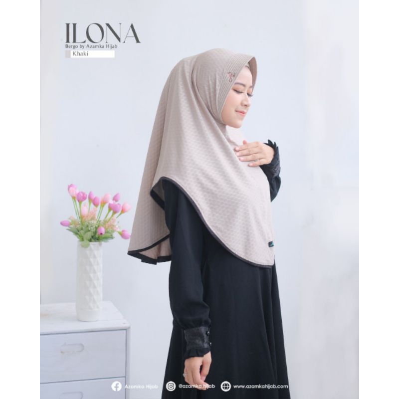 JILBAB BERGO ILONA BY AZAMKA