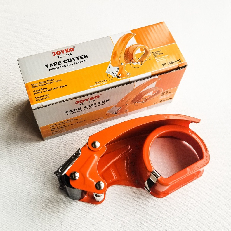 

TAPE CUTTER BESI JOYKO TC-119 PEMOTONG LAKBAN