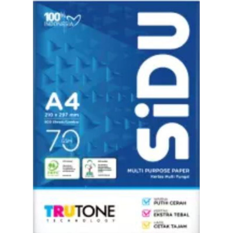 

Kertas Sinar Dunia A4 1 Rim 70gsm