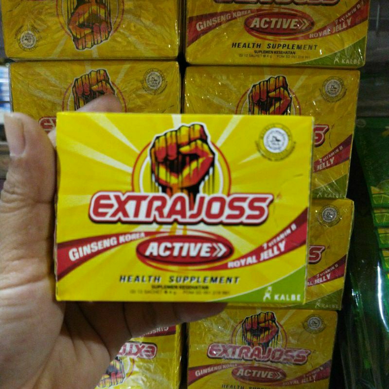 

Extrajoss (1 pack isi 12 sachet)