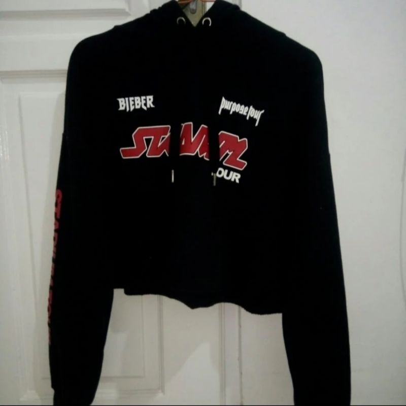 H&M Justin Bieber Stadium tour crop jacket secondhand