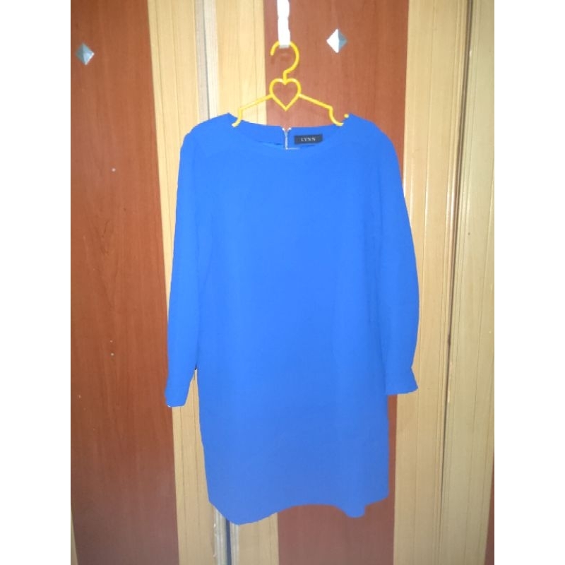 preloved dress biru
