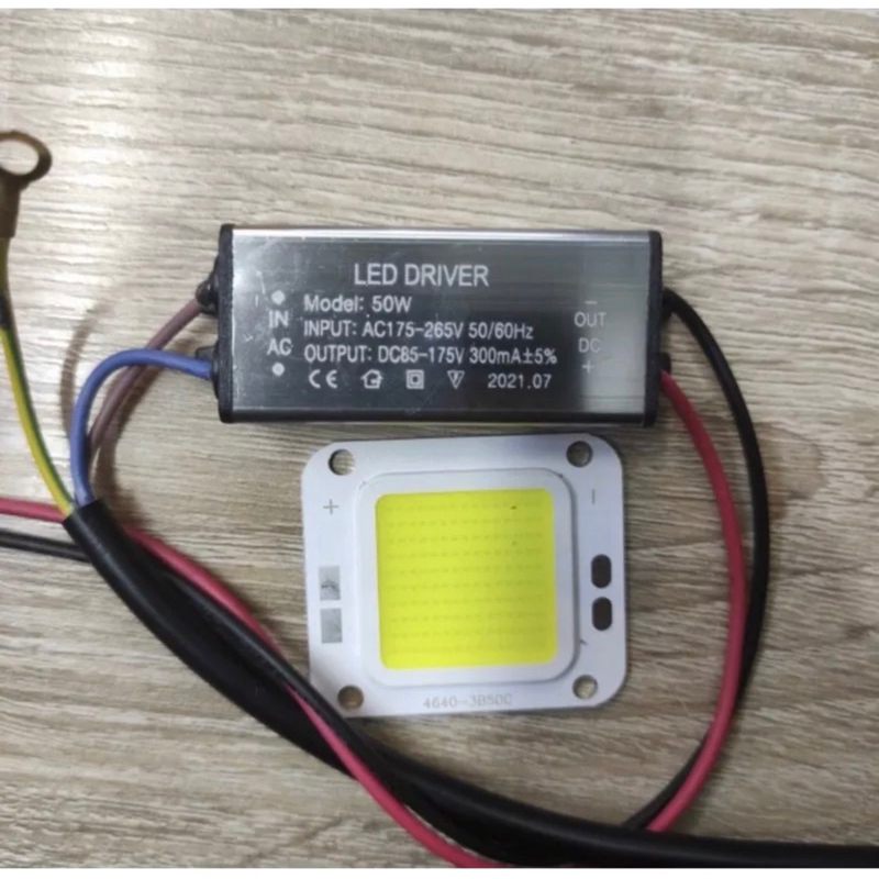 TRAFO LED PJU COBRA 50W 50 WATT + MATA LED 50WATT / DRIVER LED 50W CHIP 50 W LAMPU LED PJU COBRA