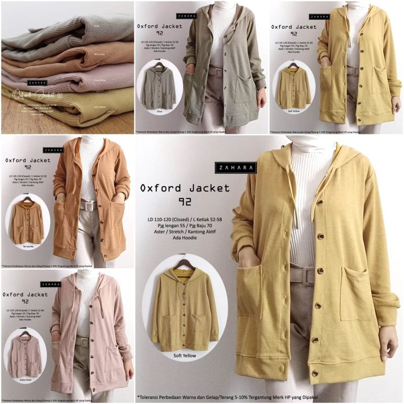 Oxford Jacket 92 Hoodie by Zahara